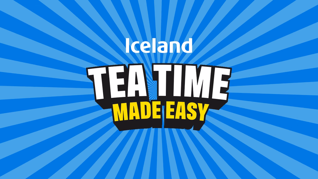 Iceland Tea Time Made Easy campaign creative
